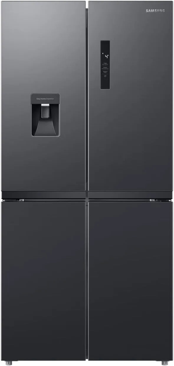Samsung RF4000, Nápojové chladničky, SLIM Francouzské dveře s Twin chlazení + TM, EEK: E, Černá, 329l, 159l, 10 l