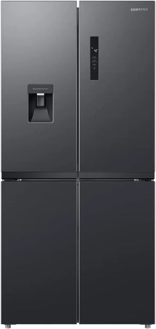 Samsung RF4000, Nápojové chladničky, SLIM Francouzské dveře s Twin chlazení + TM, EEK: E, Černá, 329l, 159l, 10 l