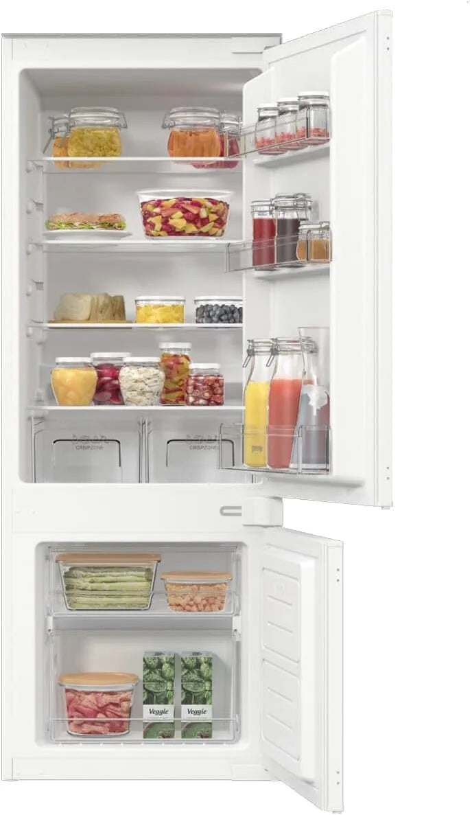 Gorenje RKI514E21, Kombinované chladničky s mrazákem, Chladič v chladničce, Bílá, 144 cm, 208 L, 160L, 48L