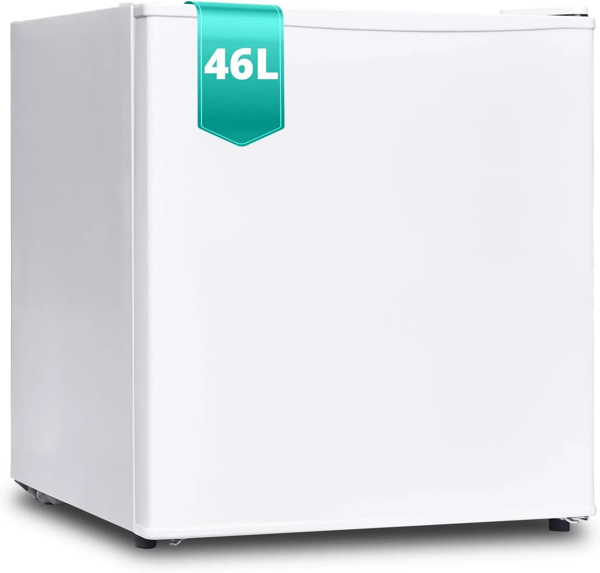 SMETA 6-Stufen, Minichladničky, 46L Mini Lednice, Malá Lednice Leiser 39dB, Nápoj Lednice 6- step termostat 0-10, Bílá, 46L, 39dB, 45 cm, 51 cm