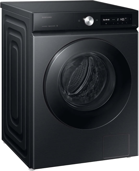 Samsung WW11DB7B34GBU2, Pračky, Bespuke pračka, 11 kg, 1, 400 ot. / min, Extra energetická úspora, EEK: A (-20, Černá, 11DB, 34G